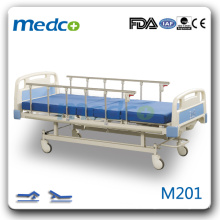 M201 Dupla manivela hospitalar cama manual CE, FDA